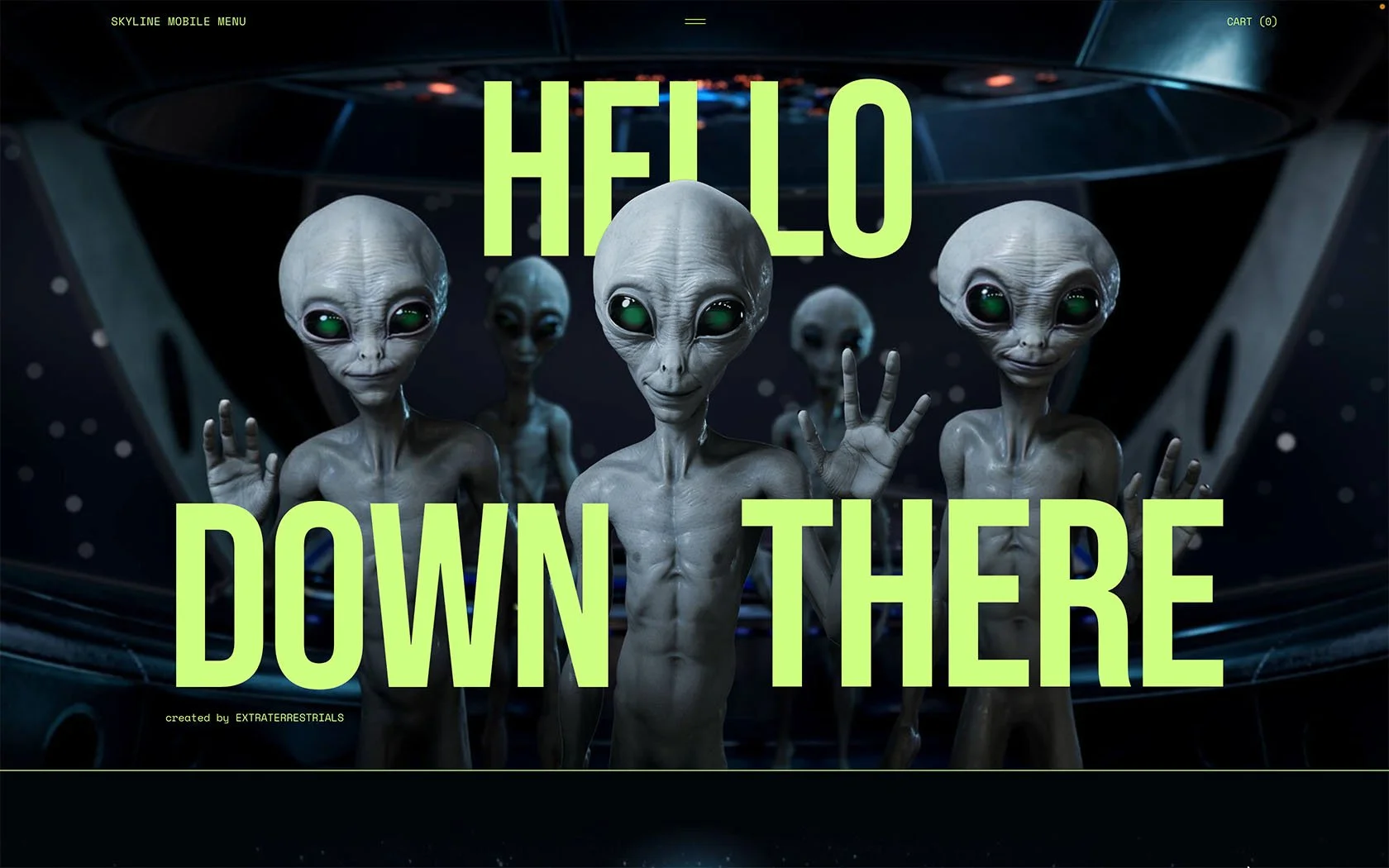 Skyline Desktop Mobile Menu