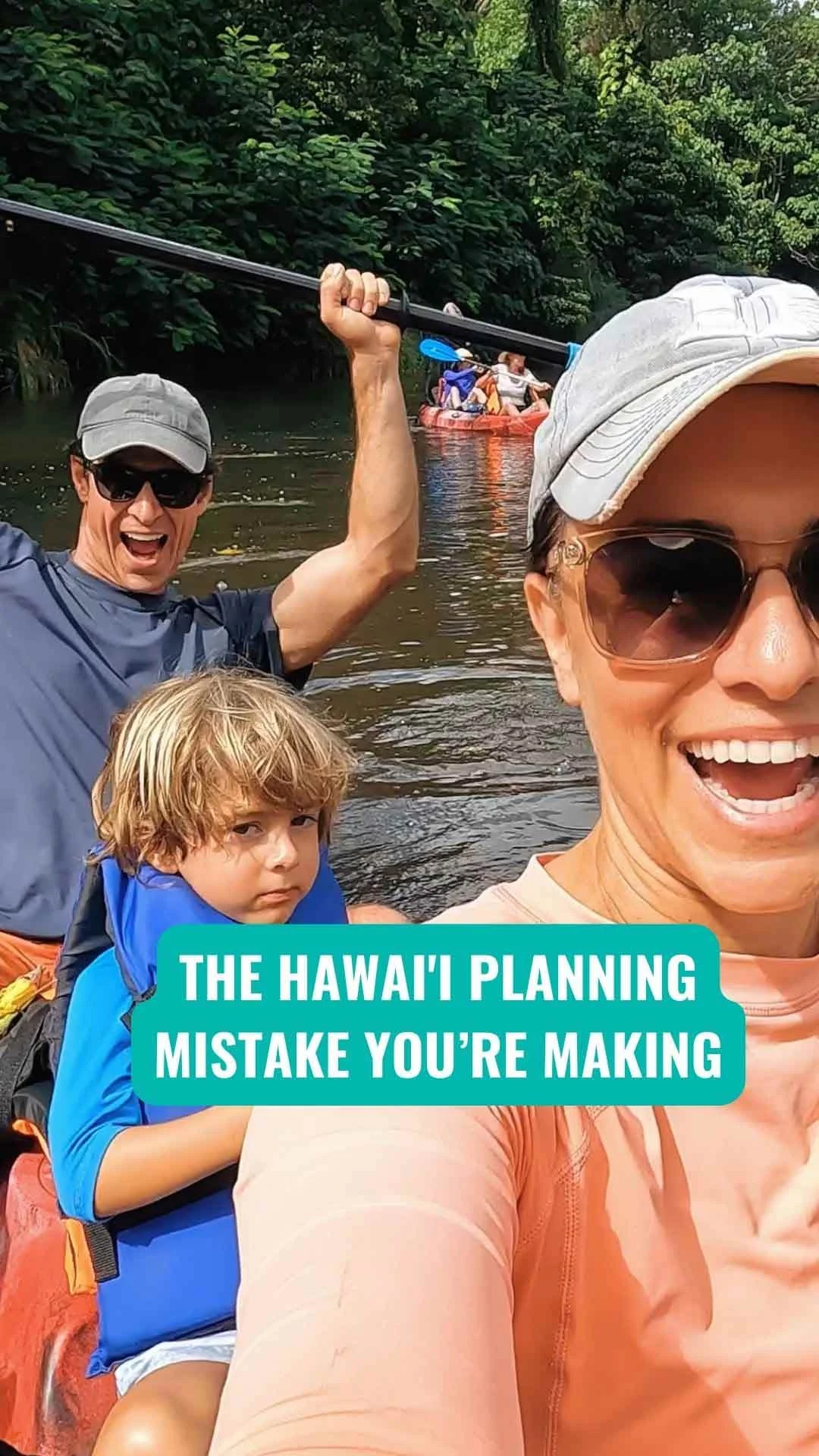 Hawaii planning travel kayak social media marketing