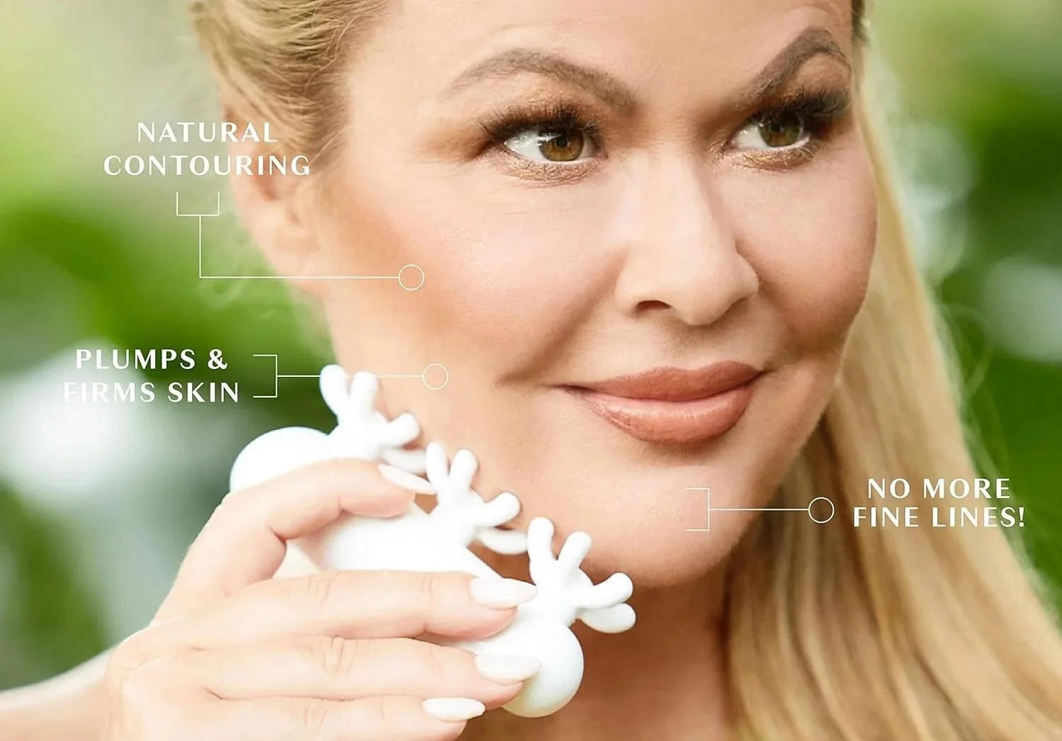 The FaceBlaster by Ashley Black. A Collagen Boosting, Fascia Remodeling, Skin Tightening, Face Contouring and Massaging Tool.