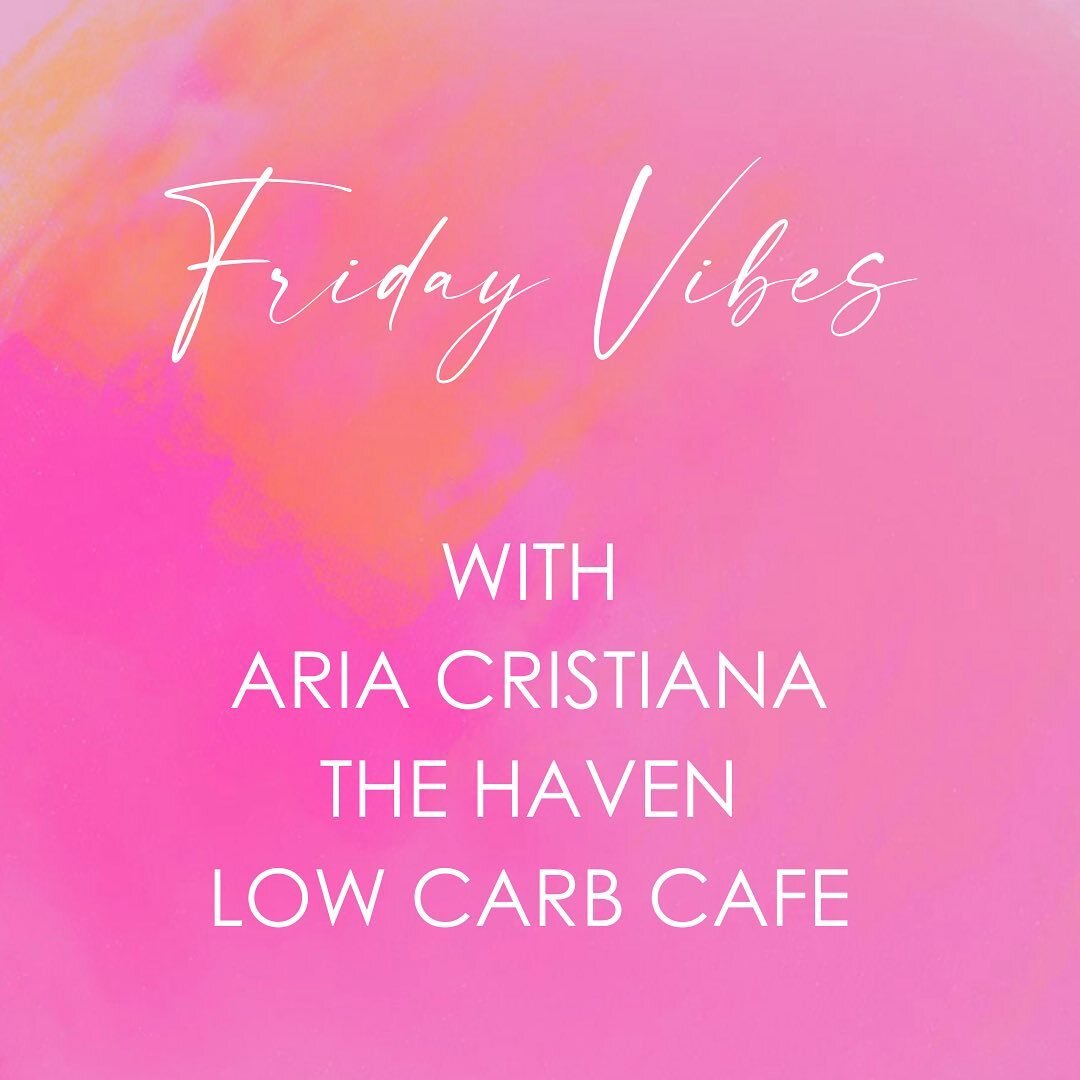 Have you visited @thehavenlowcarbcafe in the beaches? 

We can&rsquo;t wait to chat with owner Aria and find out what, why, how and when.. 

Tune in today at noon for Friday Vibes Live!