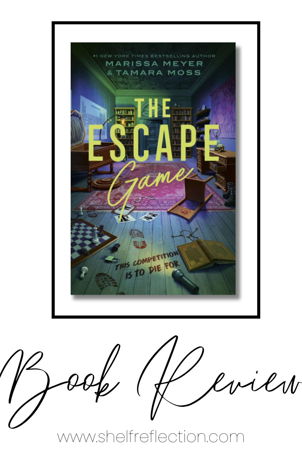 The Escape Game Book Review Pin