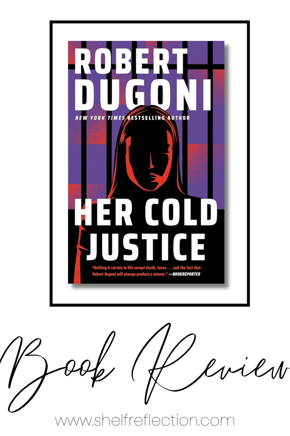 Her Cold Justice Book Review Pin
