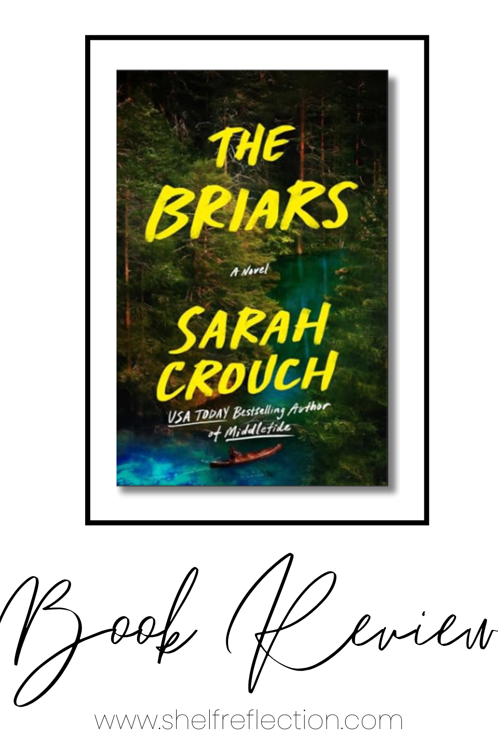 The Briars Book Review Pin
