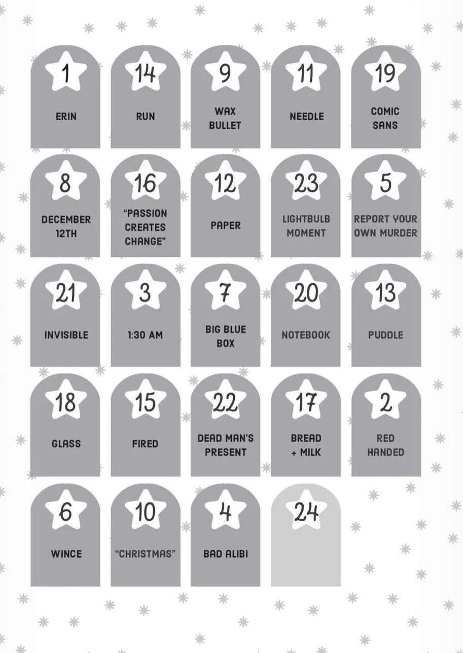 Clue Advent Calendar