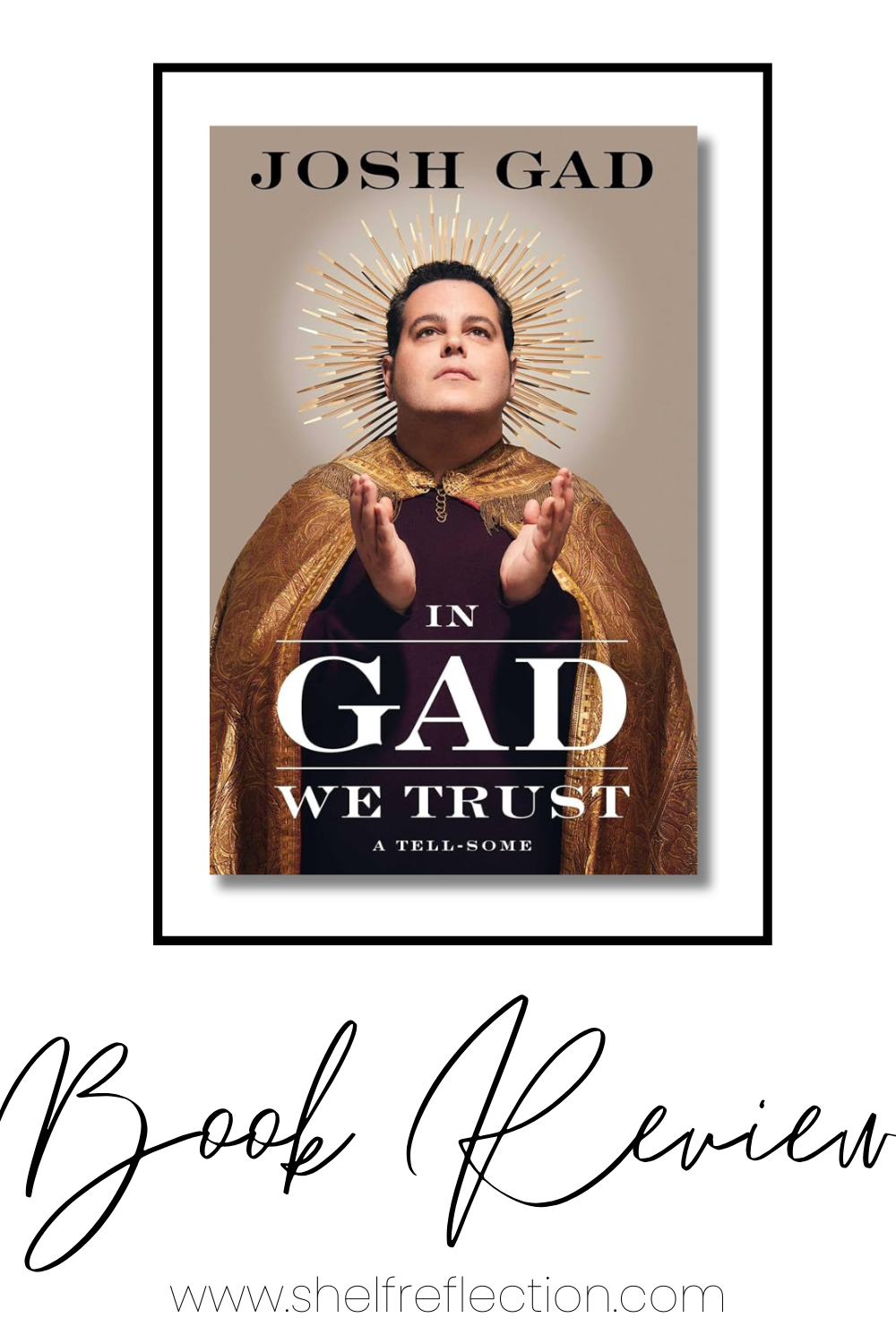 In Gad We Trust Book Review Pin