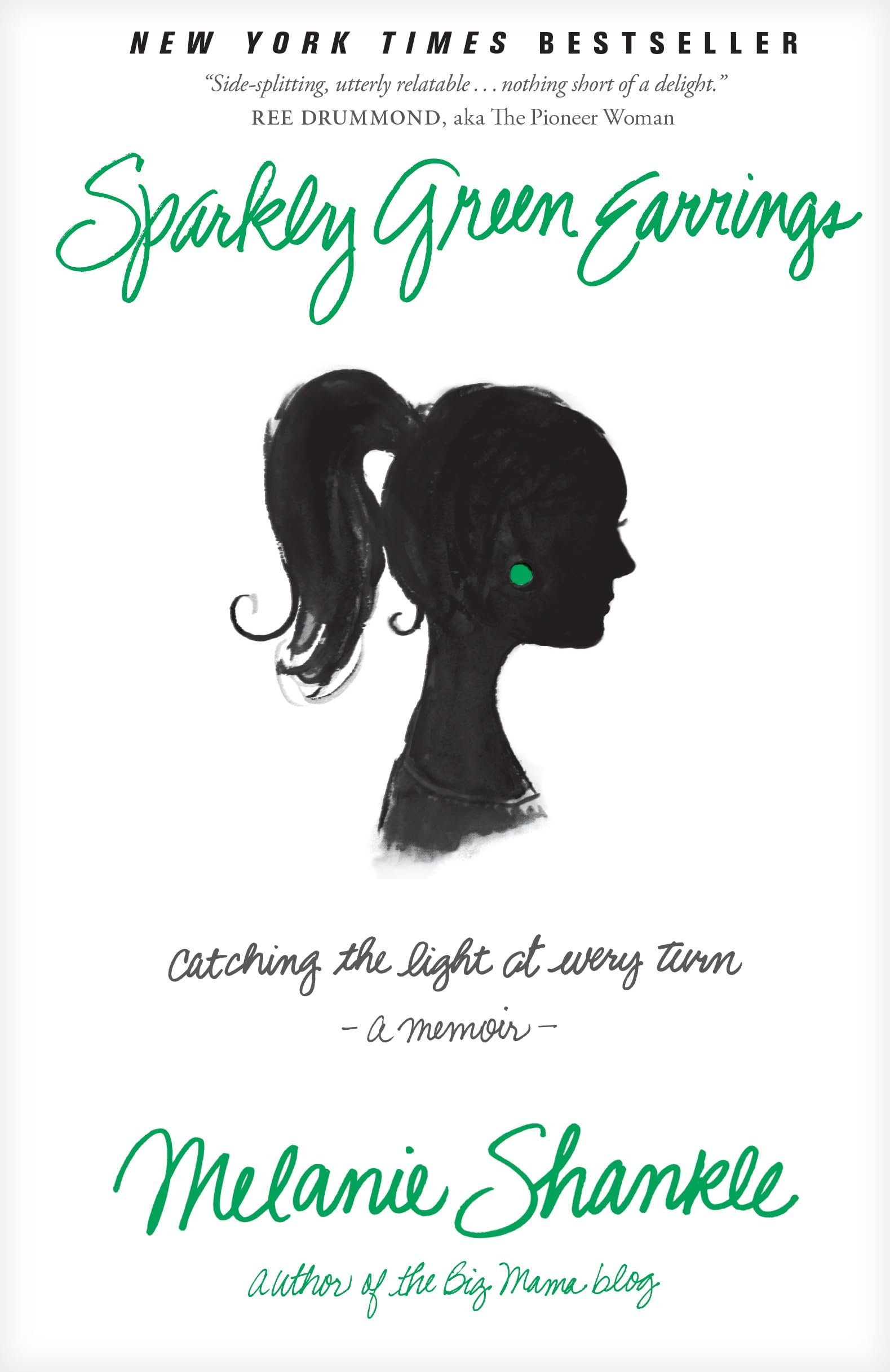 Sparkly Green Earrings