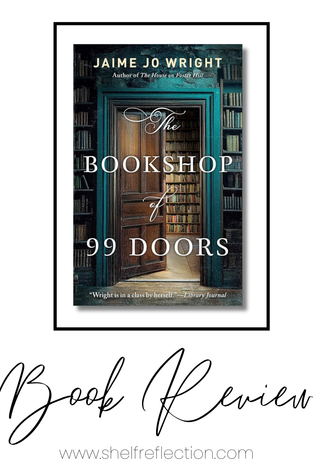 The Bookshop of 99 Doors Book Review Pin