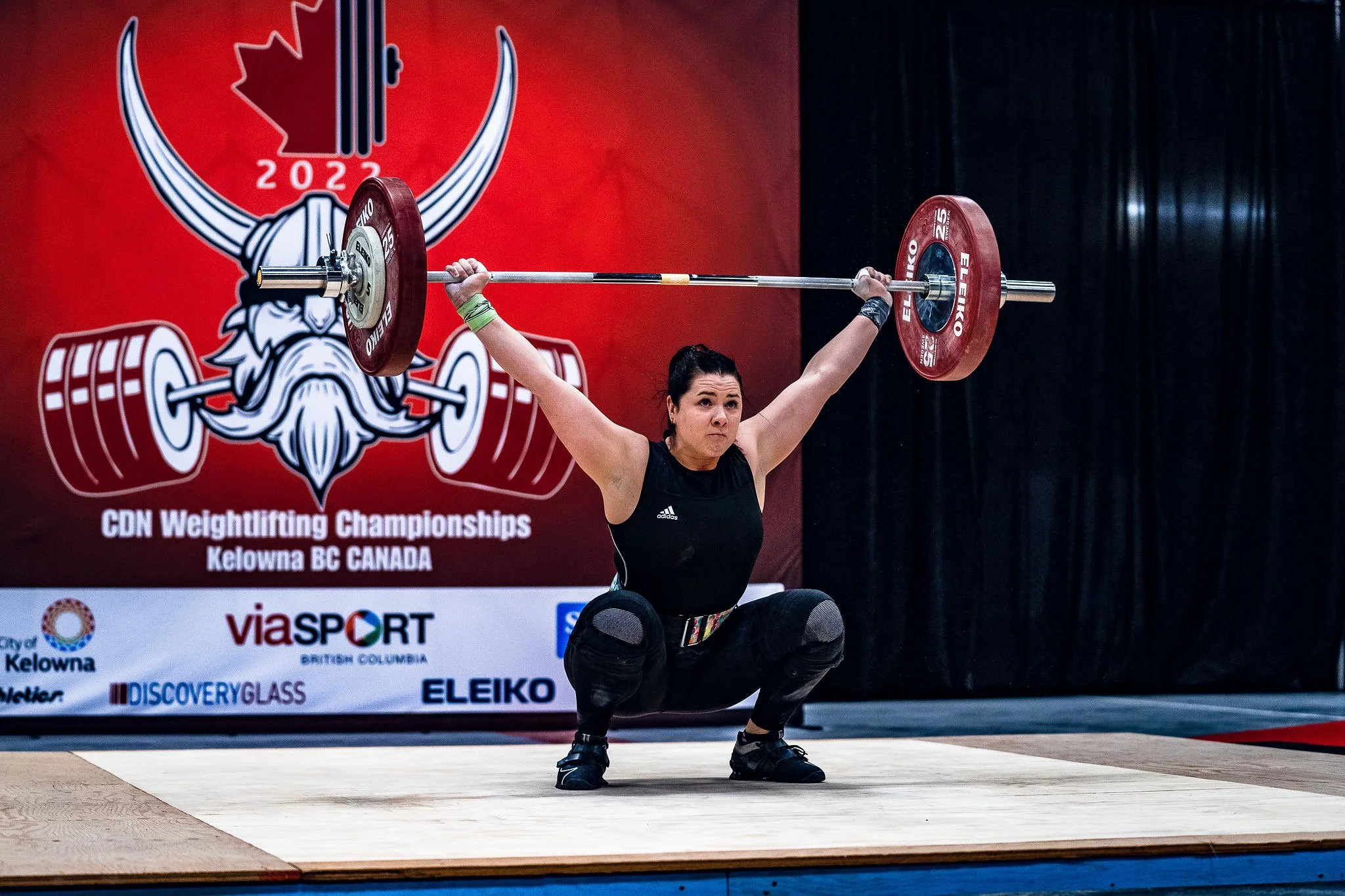 Dr. Chris Col Chiropractor Move RX Kelowna at Canadian Weightlifting Senior Nationals