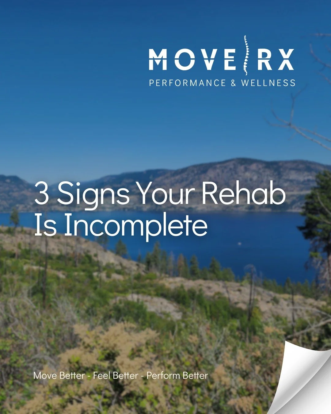Rehab isn&rsquo;t complete just because the pain is gone.

Here are 4 signs your rehab may have stopped too early:

1️⃣ You still avoid certain movements.
You &ldquo;can&rdquo; do them &mdash; but you hesitate. That hesitation is a capacity gap.

2️⃣