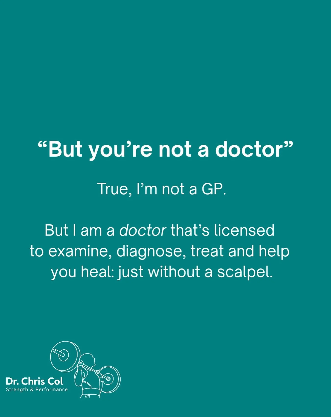 People are often surprised when I walk them through what a first appointment actually involves.

It&rsquo;s thorough and extensive, because it&rsquo;s clinical. Human, of course, but held the highest standard of care. 

Sometimes, the most important 