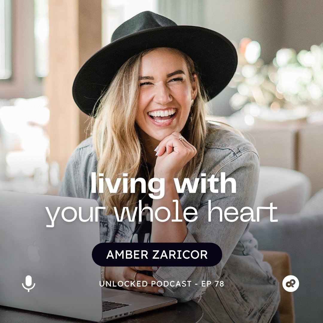 "Big Plans, Open Hands" and living life with your whole heart with Amber Zaricor