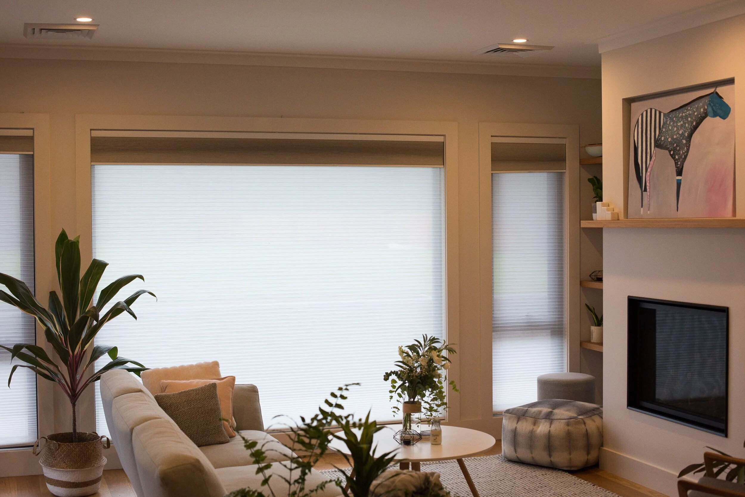 Norman Honeycomb Day & Night blind - open position v2