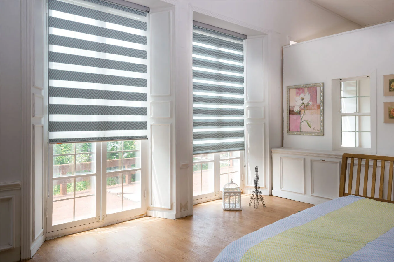 Sheer Elegance Blind- Blockout