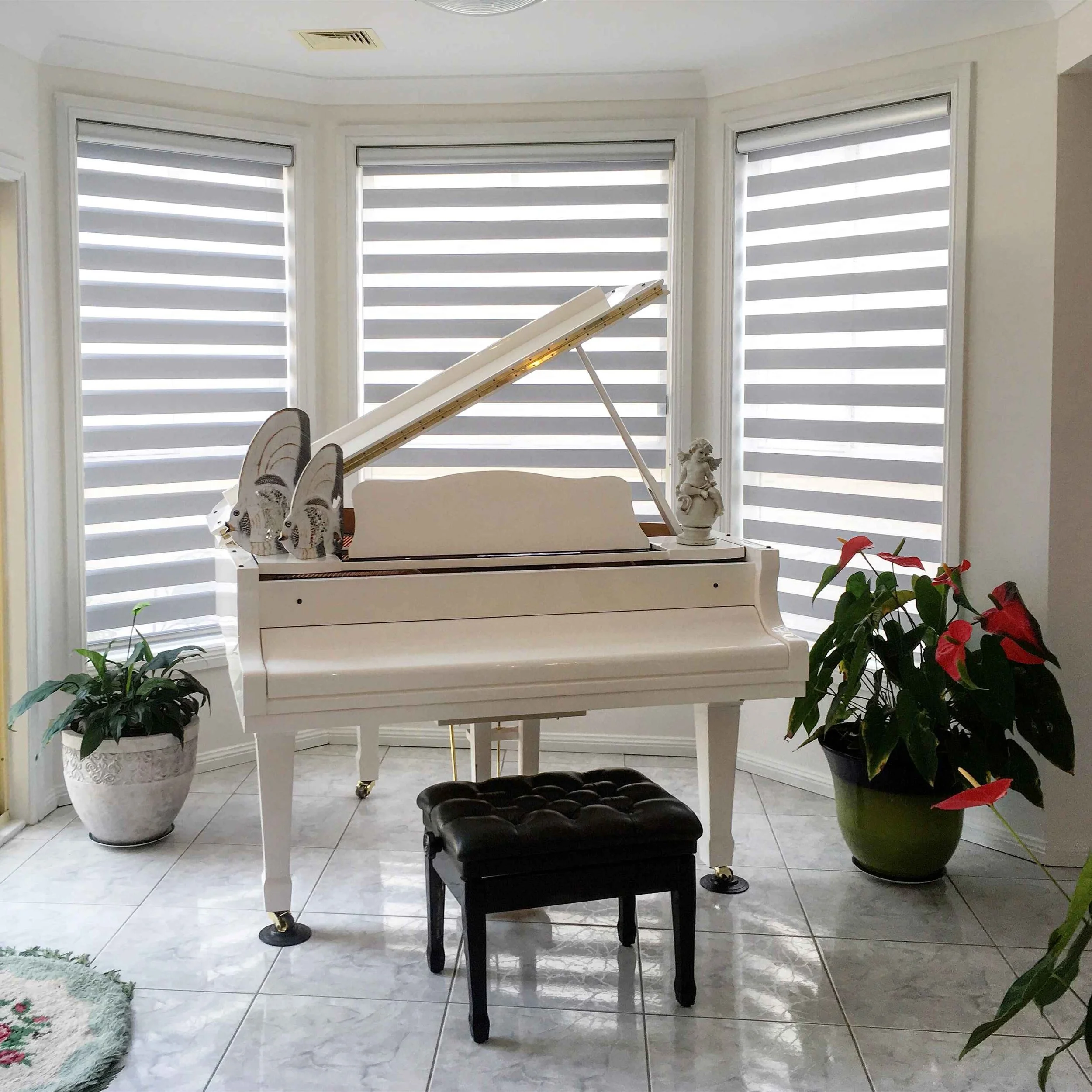 Sheer Elegance Blind - Blockout