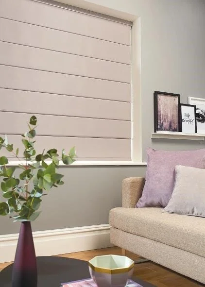 Roman Blind - blockout open