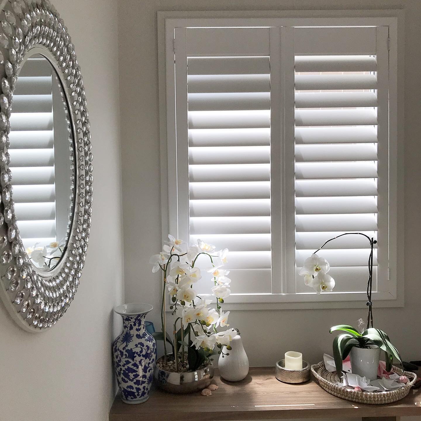 Our Plantation shutters added a sleek, clean look to this window on entry. They brighten any room while giving you complete privacy. 
@normanaustralia
