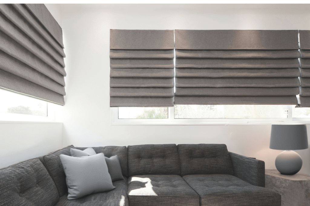 Soft Fold Roman Blinds