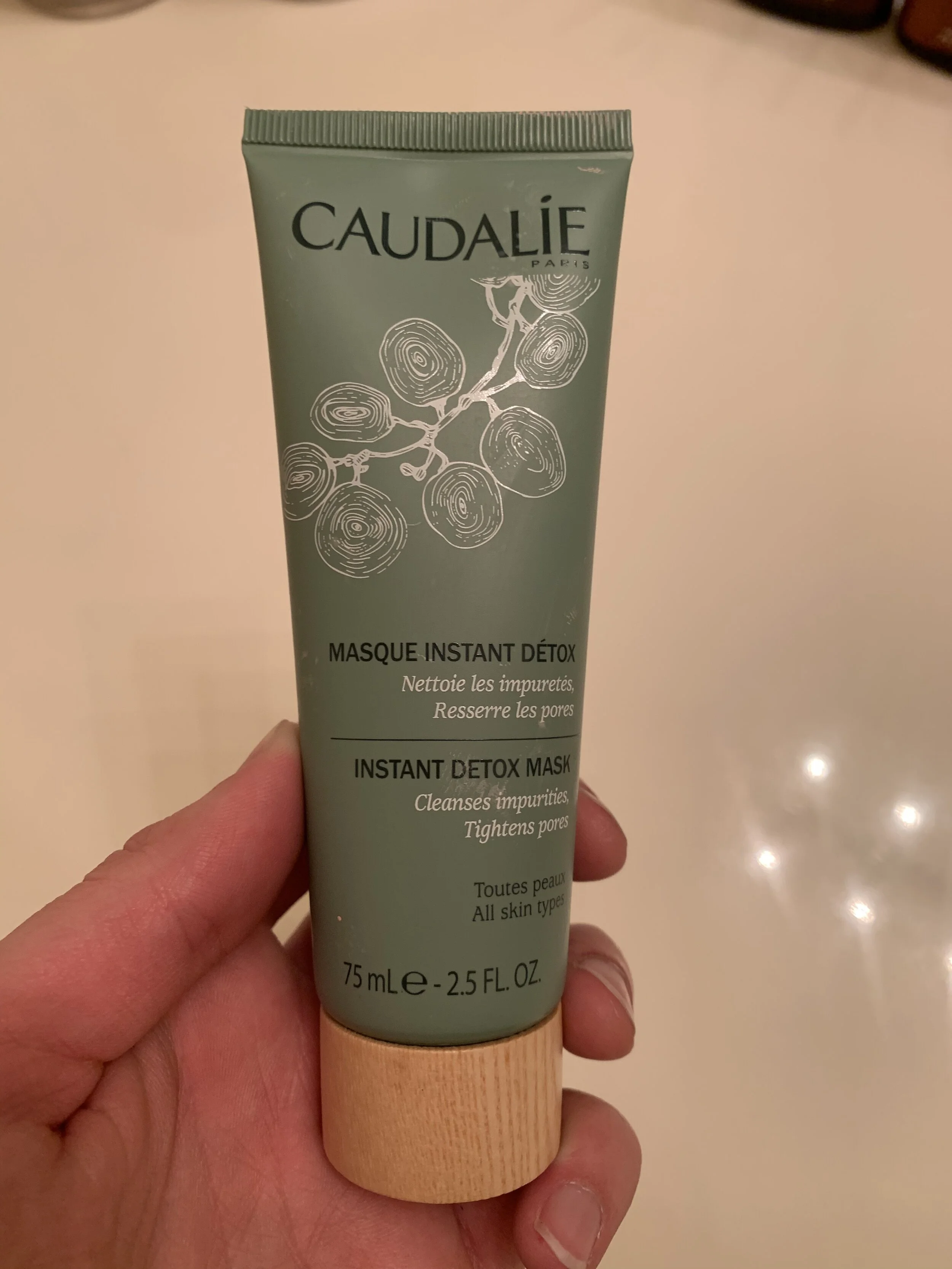 Find this face mask here: https://us.caudalie.com/instant-detox-mask.html