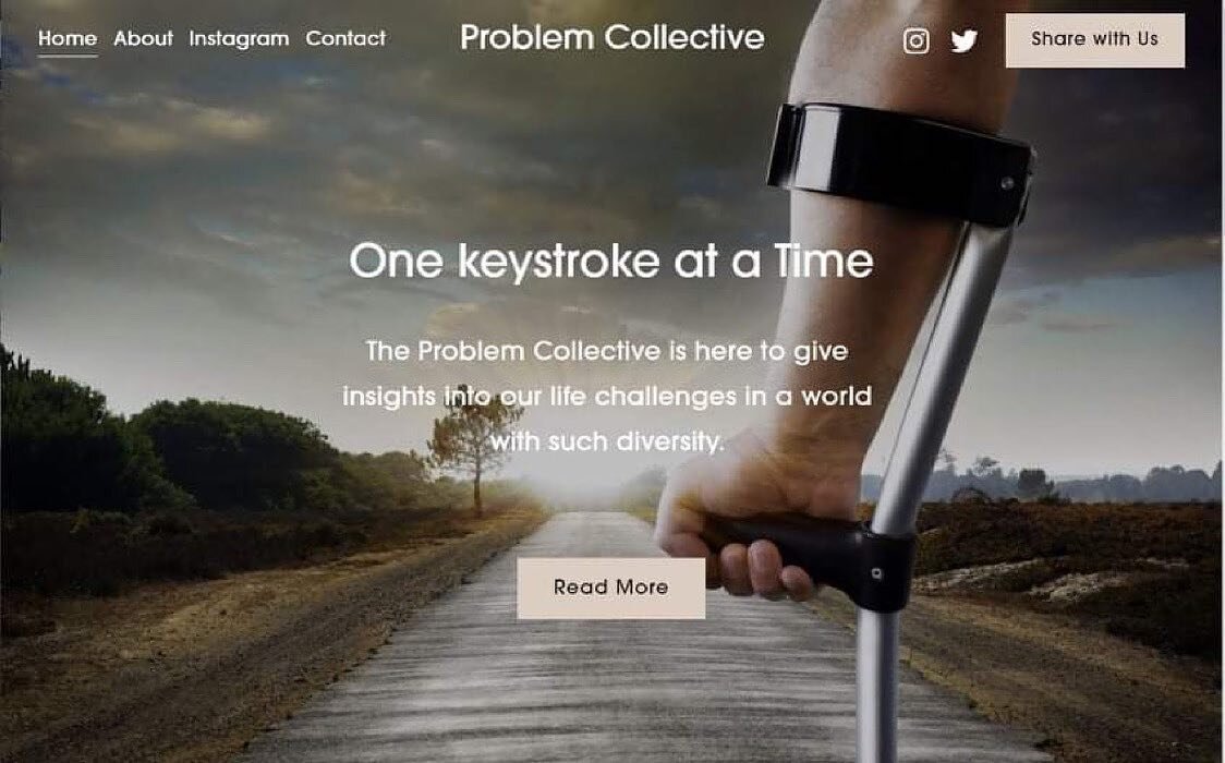 We&rsquo;re two girls trying to change the world, one keystroke at a time&hellip;

www.problemcollective.com