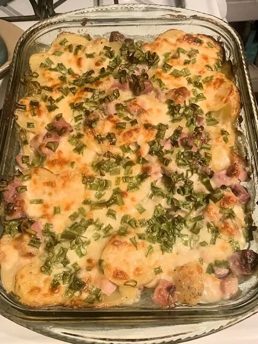 Bacon-Scalloped Potato Casserole