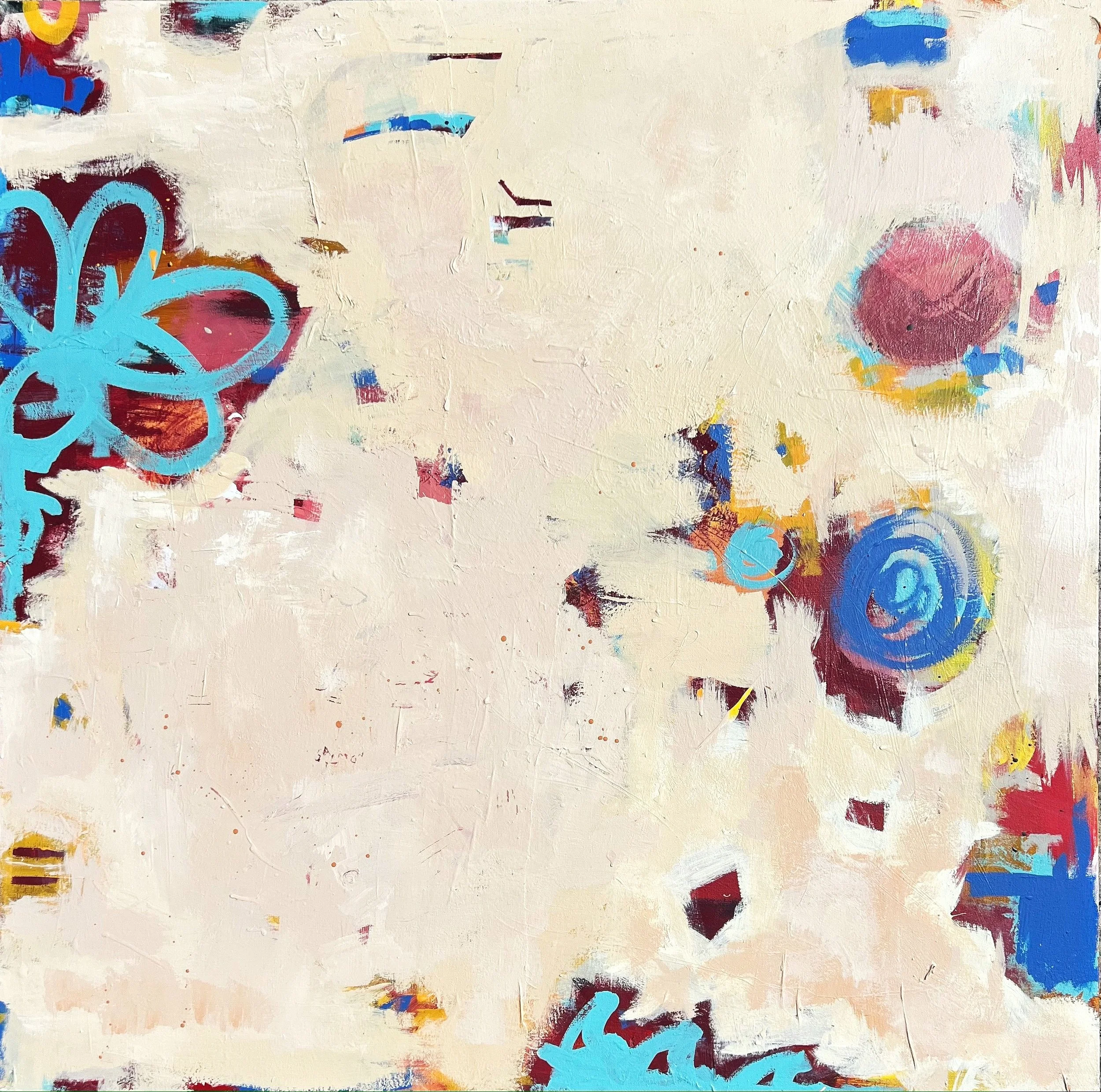 Hamachi [48"x48"] - Gabriel Collins - Stretched Canvas - 2022 - $950