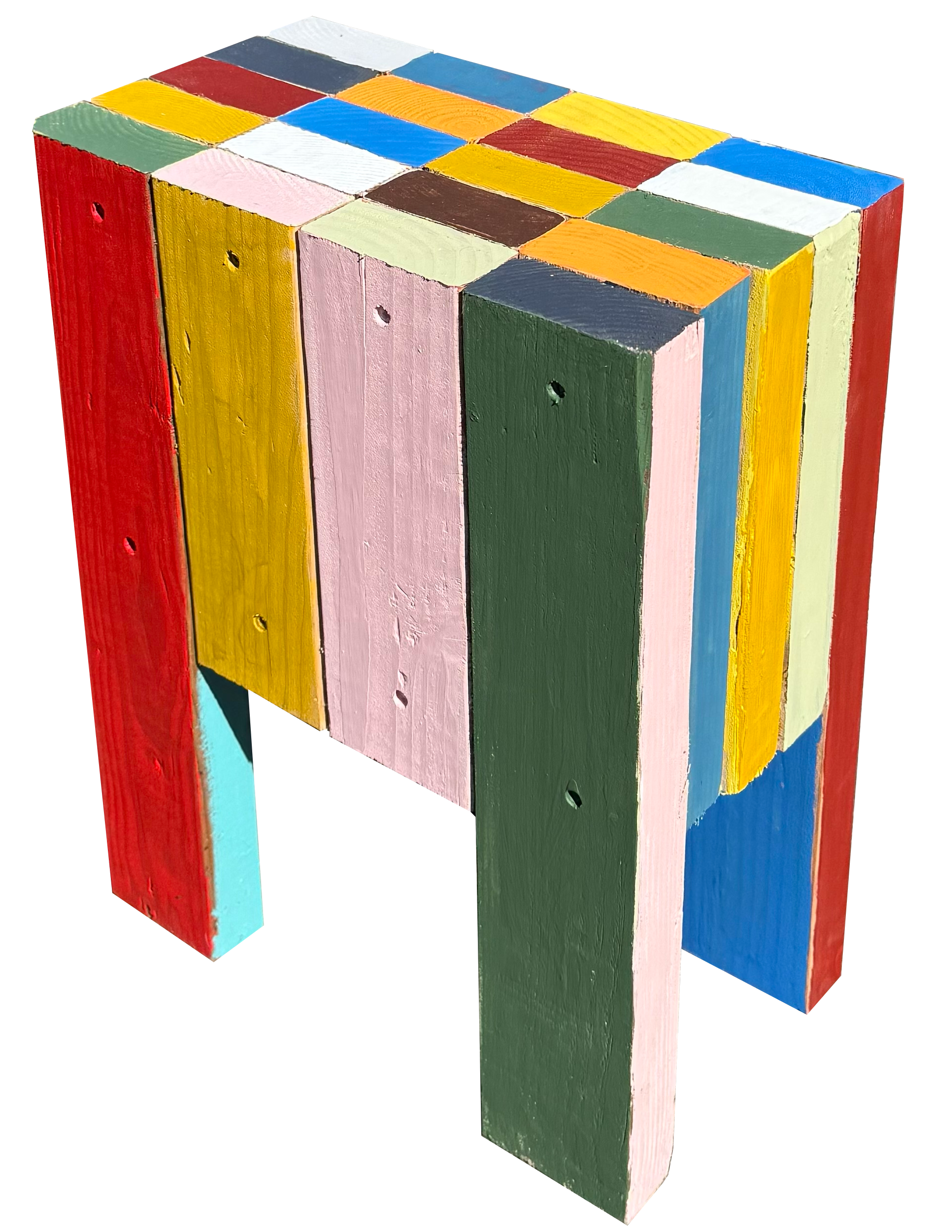 Technicolor End Table, Gabriel Collins, 2025
