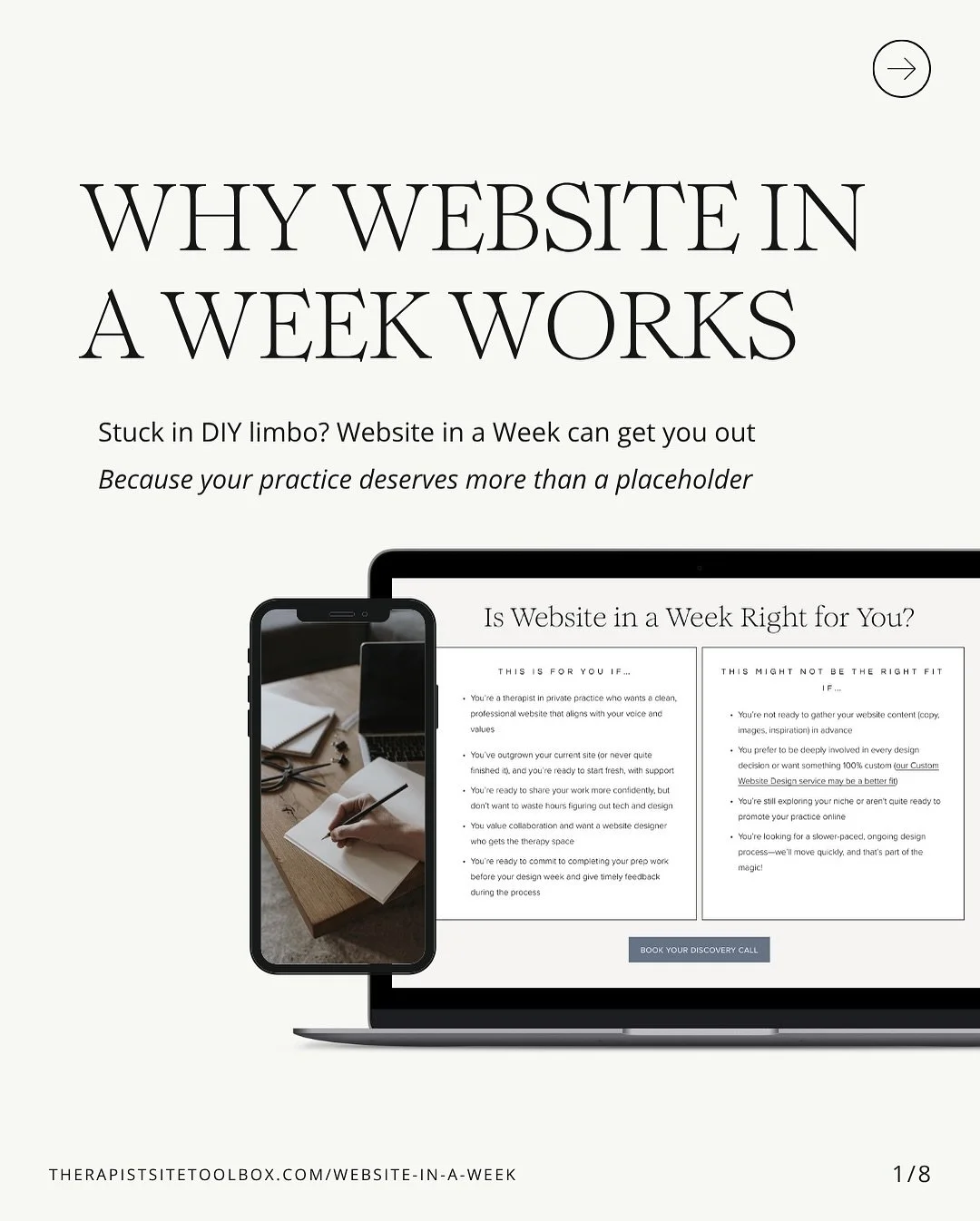 You had every intention of finishing your website.
 But between seeing clients, writing notes, and running your practice&hellip; it&rsquo;s still sitting in drafts.

You&rsquo;re not the problem. The process just wasn&rsquo;t built to support you.

E