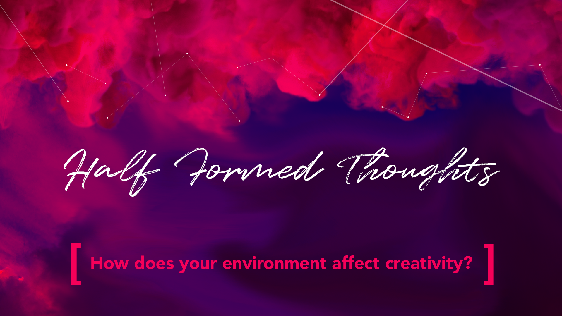 How does your environment affect creativity?