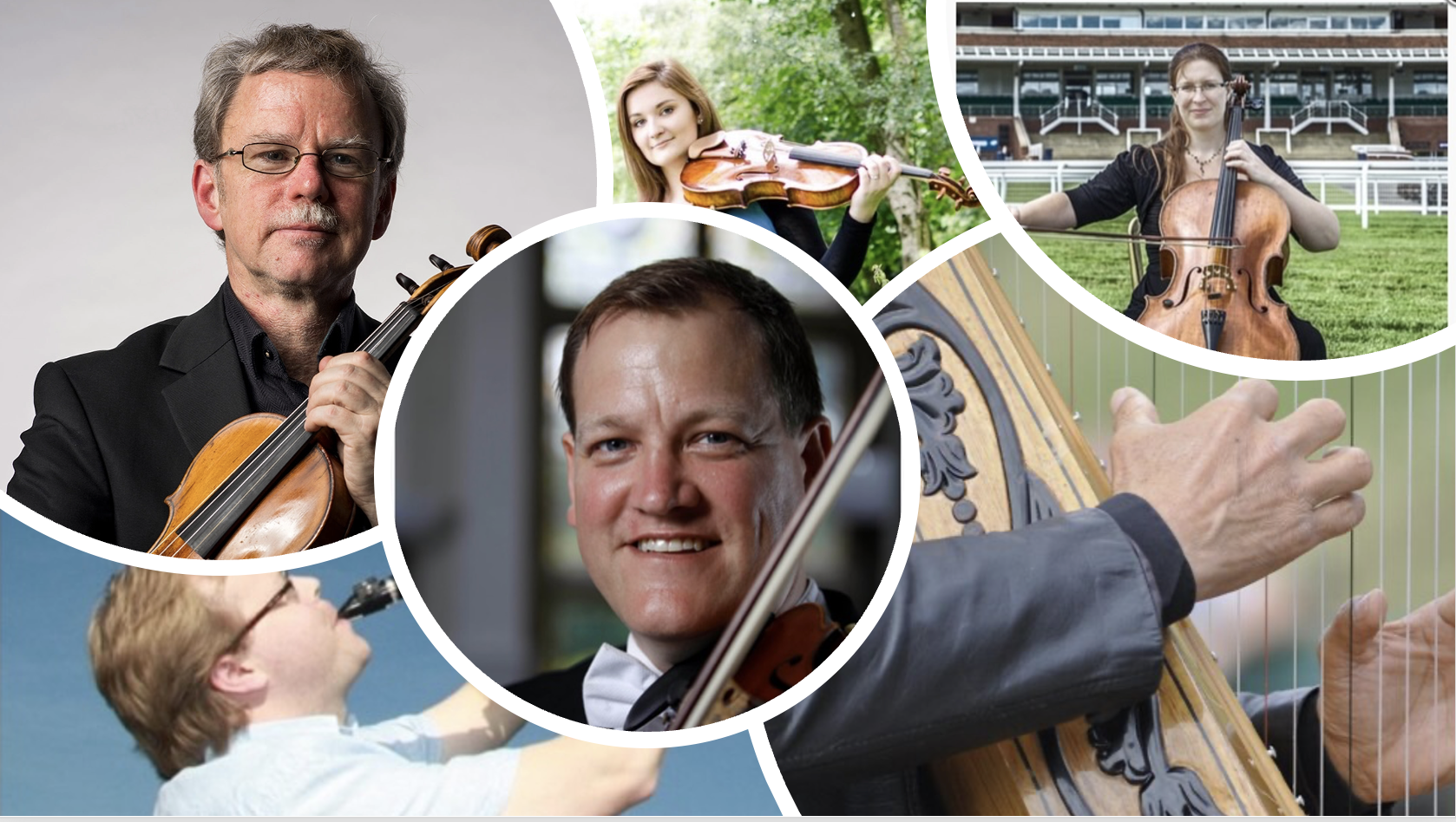 July 5 - The Dionysus Ensemble, string quartet, harp, clarinet