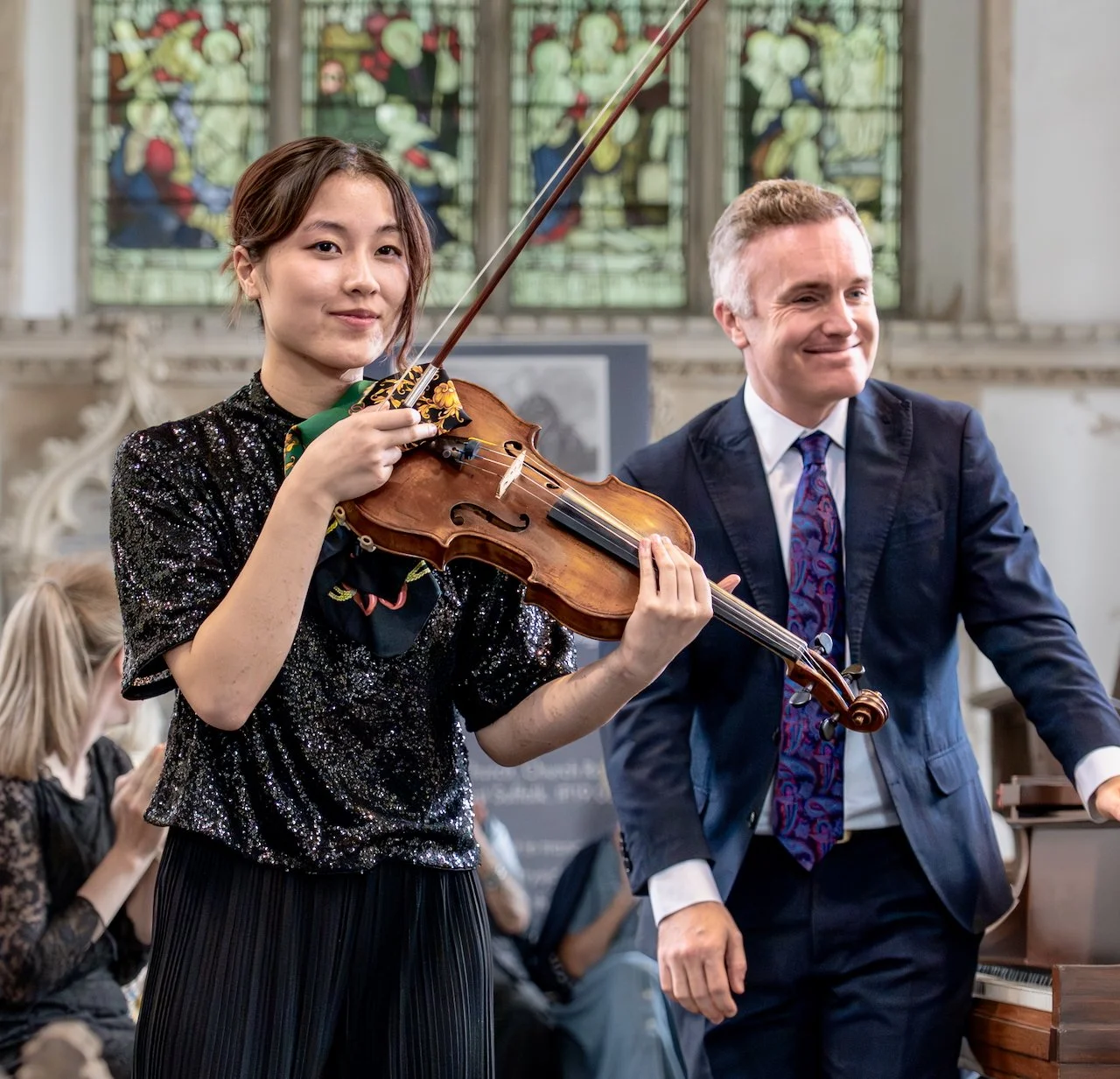 August 31 - Coco Tomita, violin, & Simon Callaghan, piano