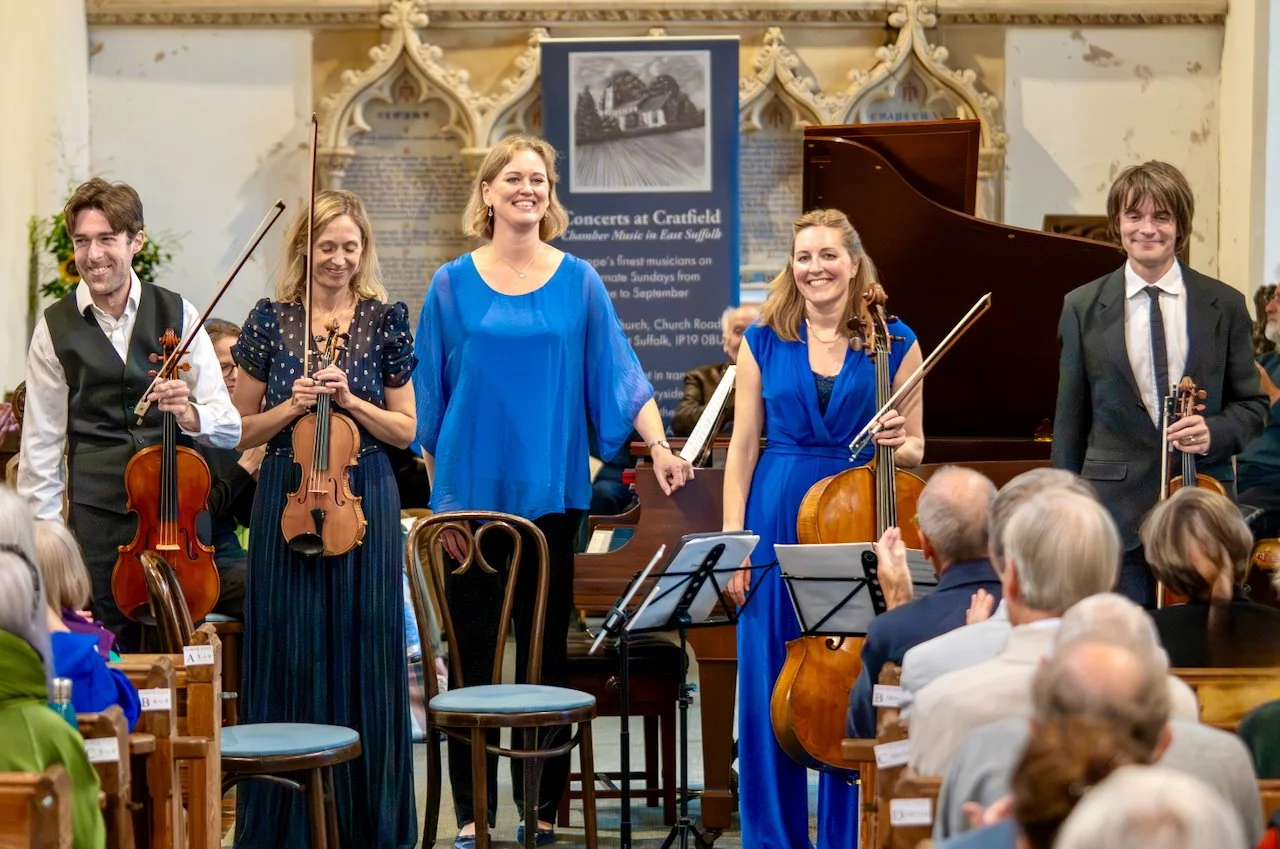 September 14 - Sacconi Quartet & Anna Tilbrook, piano