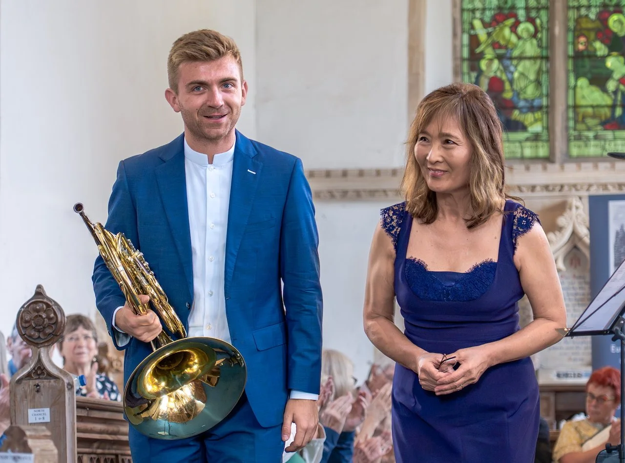 July 6 - Ben Goldscheider, horn, Ofer Falk, violin, Reiko Fujisawa, piano