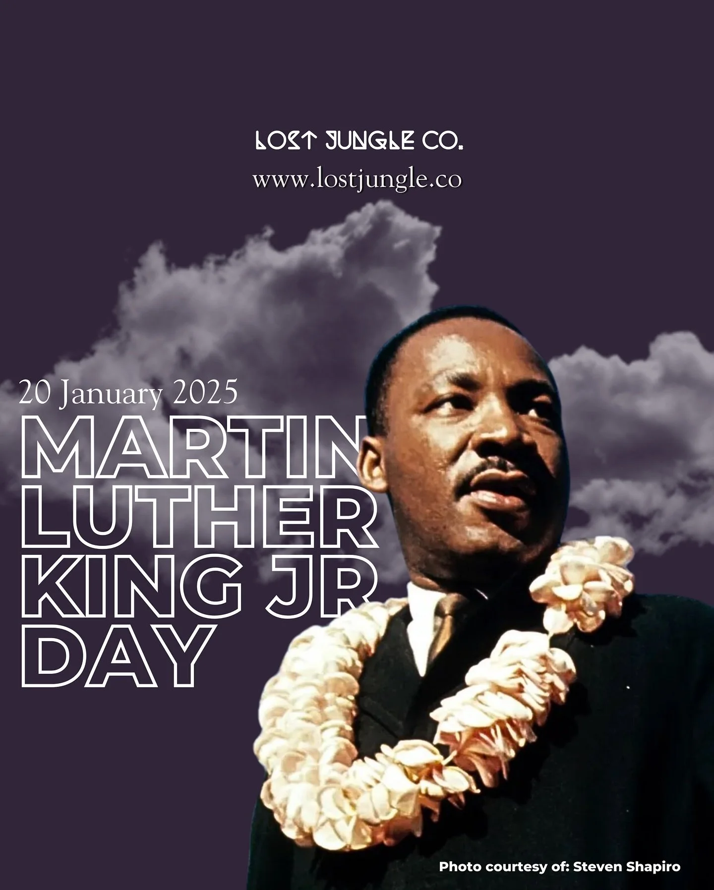 Did you know Dr. Martin Luther King Jr. found inspiration in Hawai‘i? 🌺 During his 1959 visit, he praised the islands as a ‘noble example’ of racial harmony, a vision he carried with him throughout the Civil Rights Movement. In 196