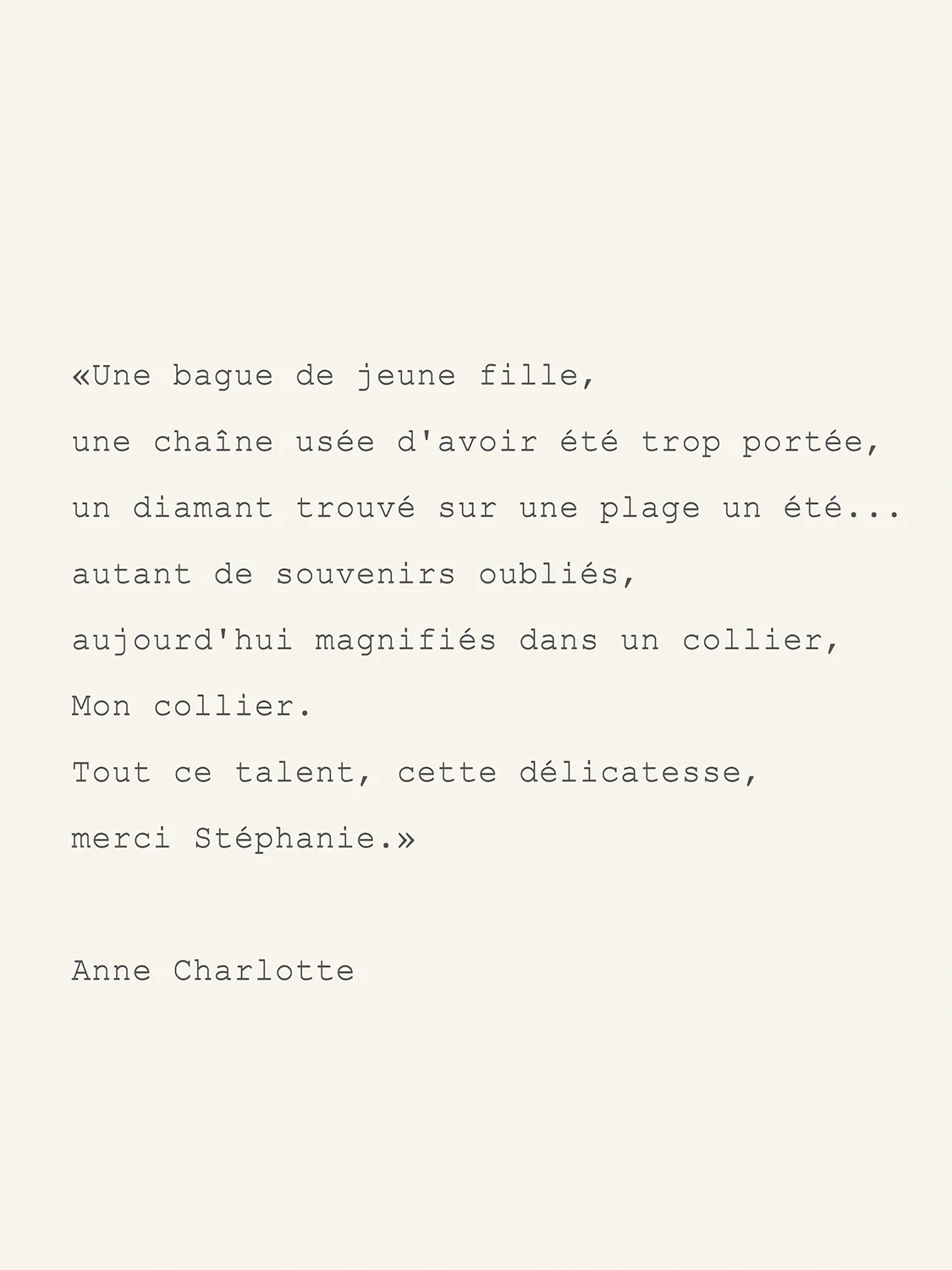 COLLIER ANNE-CHARLOTTE