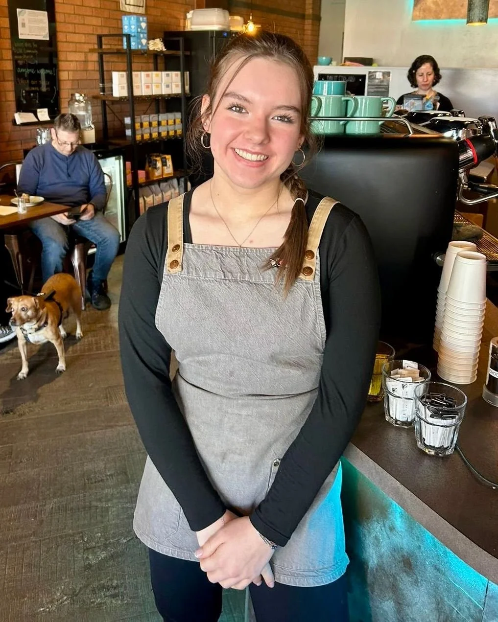 Kaci ||
Today is Kaci&rsquo;s final shift with us here at FLTR. (13.00- close)
Stop by to help us celebrate her and leave her a note to wish her well! 
&bull;
Kaci joined us in 2023 and it has been an absolute delight to have seen her grow and worked