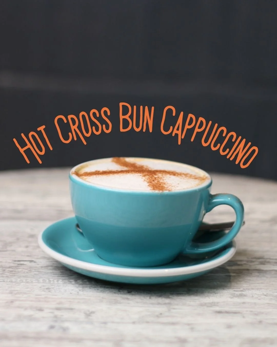 Hot Cross Bun Cappuccino ||
A seasonal classic, interpreted through coffee. 

Our Hot Cross Bun Cappuccino brings together notes of warm aromatic spice, sticky sweetness, and silky milk - a nod to a familiar favourite.
Built on carefully sourced espr