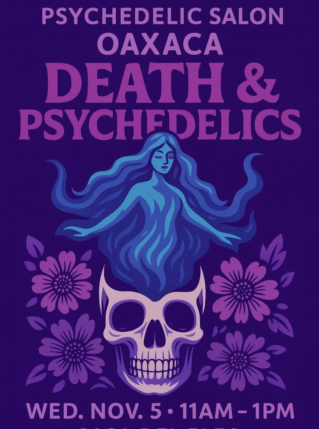 Honoured to be speaking on the theme of Death and Psychedelics with Dr. @ayannamojica just a few days after dia de los muertos. 

Its a potent dialogue to open in Oaxaca where death and the wisdom of plant medicine live so profoundly together.

Plant