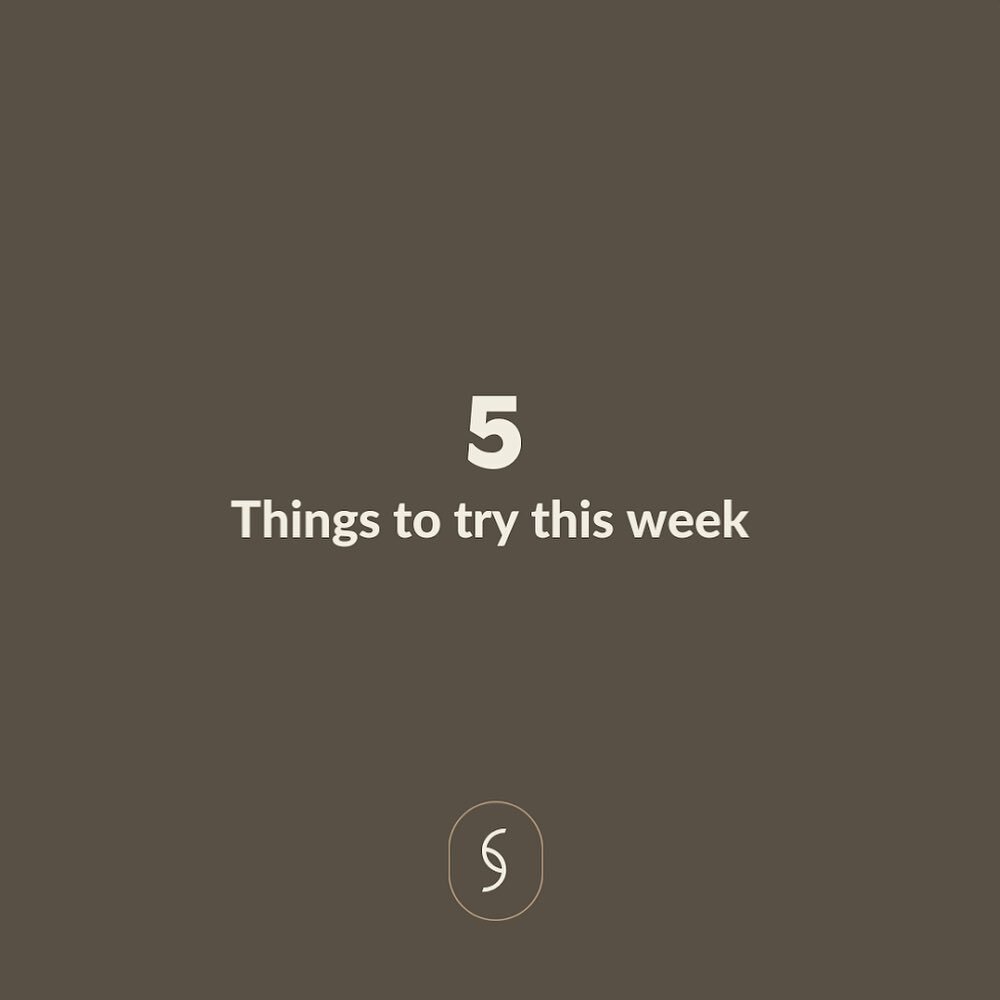 Hello Monday, how was your weekend? I have a habit in resetting my week every Monday. Set myself a few focus areas - often on repeat from last week &amp; that&rsquo;s ok. 

If you are looking to shift things and make a few changes - here are some ide