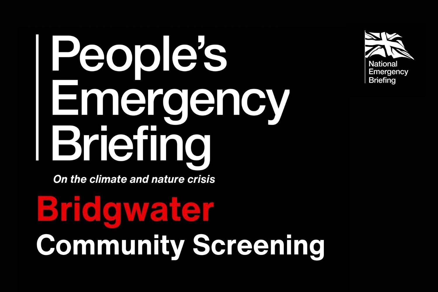 The People's Emergency Briefing (12A)