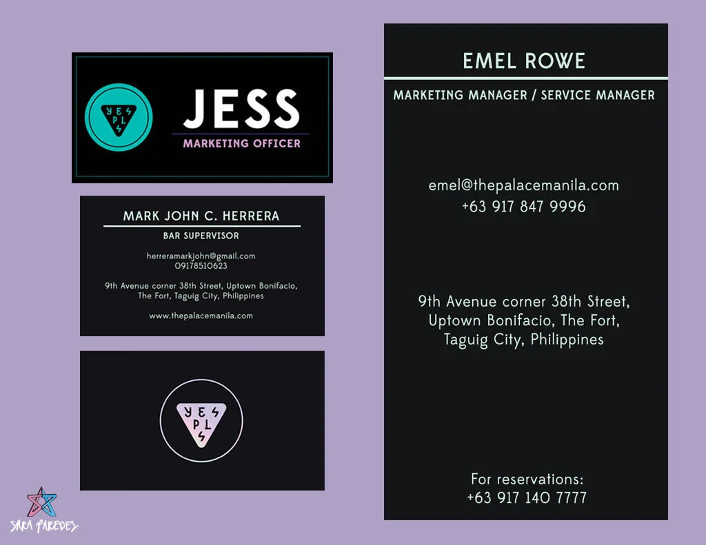 Yes Please Calling Cards