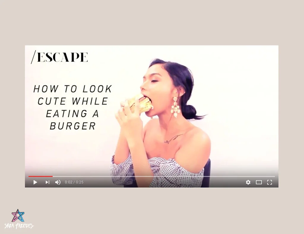 How To Eat A Burger With Angela Martinez