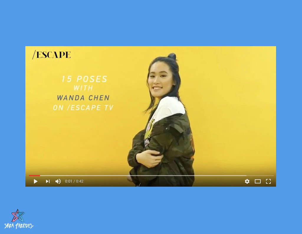 15 Poses With Wanda Chen