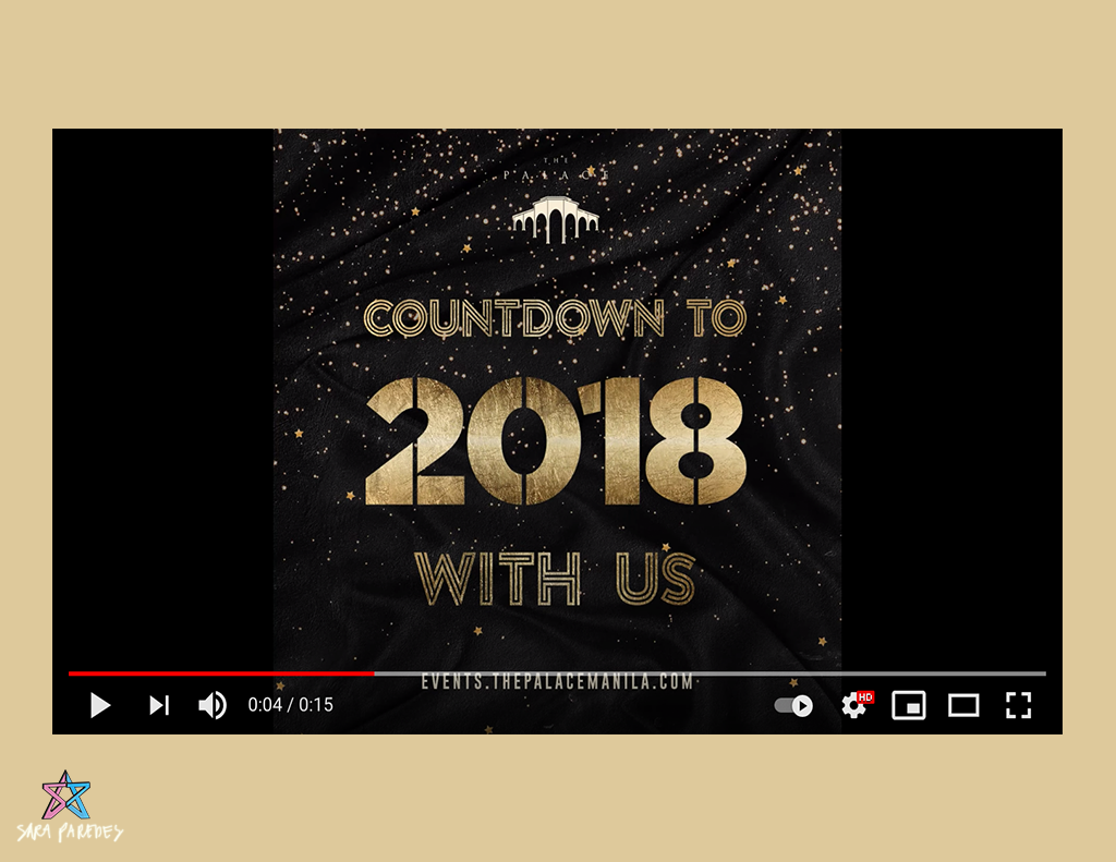 The Palace NYE 2018 Countdown