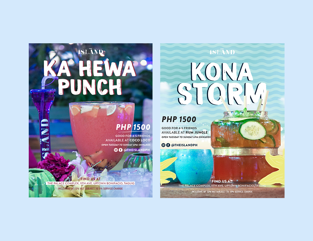 The Island Giant Cocktails