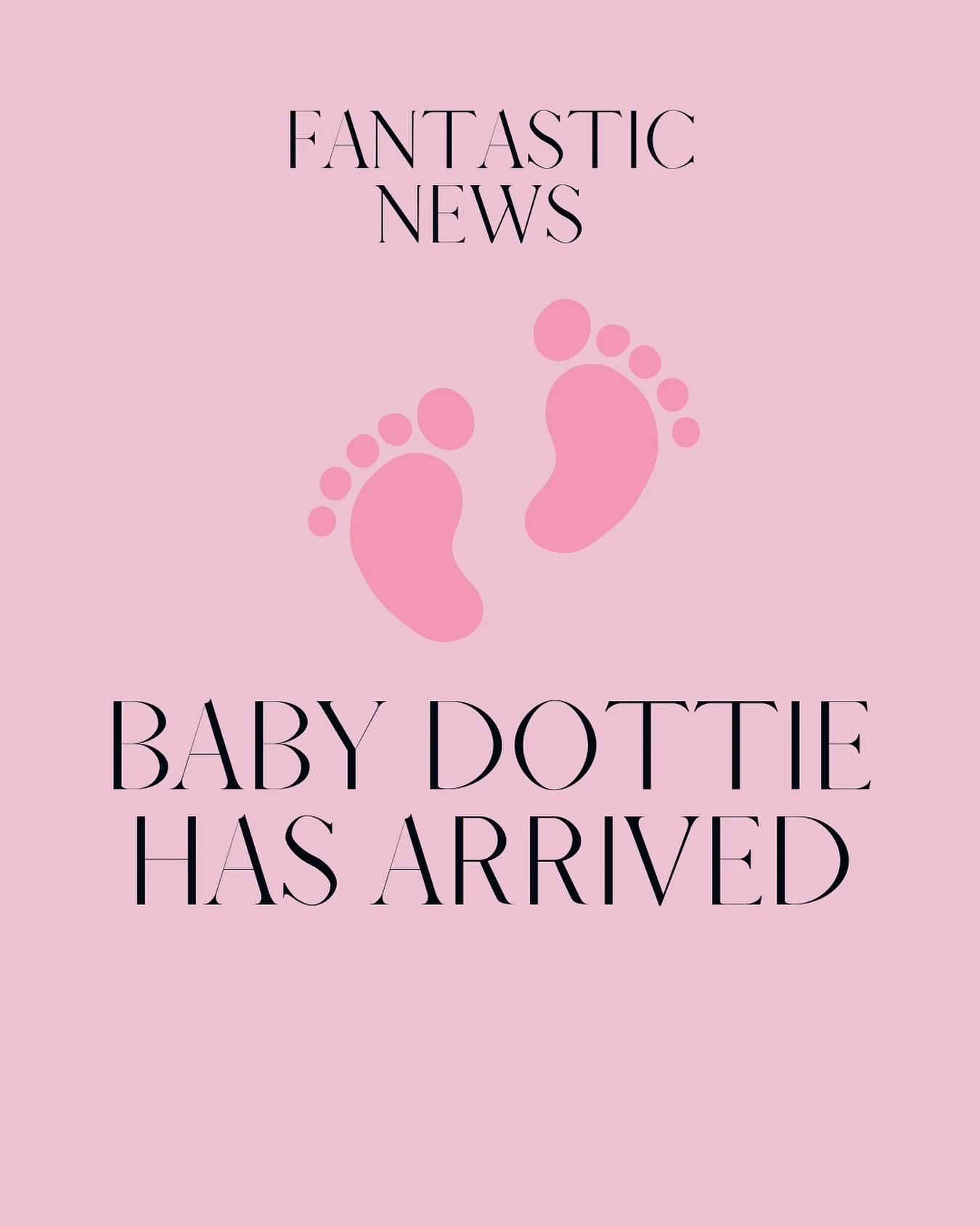Congratulations Hollie and Thomas on the birth of Dottie 😍

Mum and baby are doing well and we can&rsquo;t wait to meet Dottie. 

Sending all our love to this gorgeous family ❤️