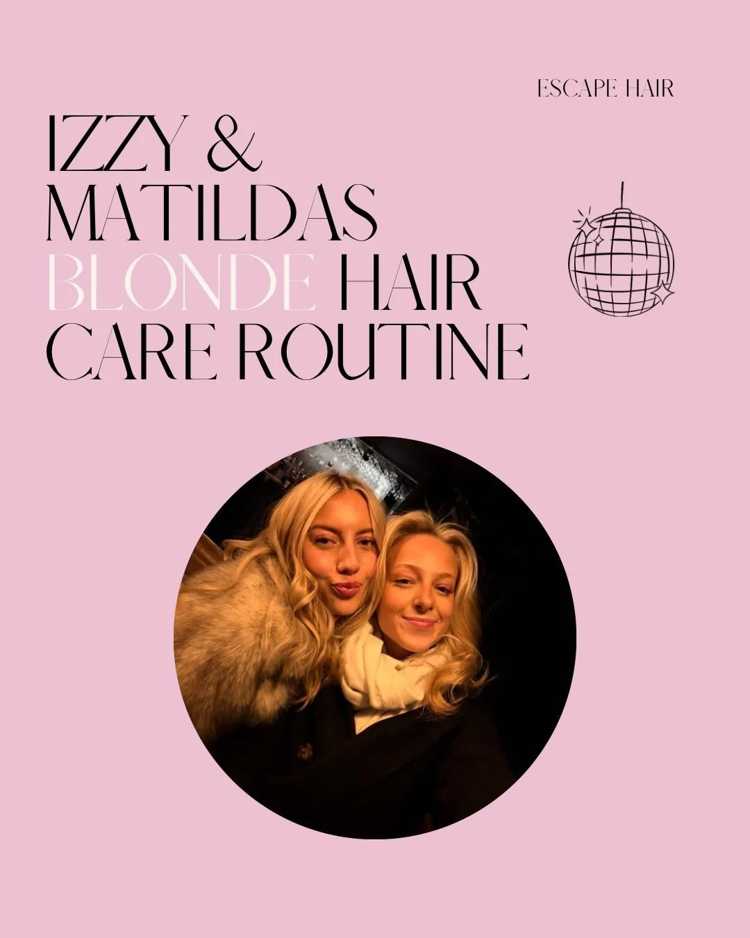 Do you struggle with your blonde hair care routine? 👱&zwj;♀️

Here&rsquo;s Izzy and Matilda&rsquo;s go to routine ✨

Our top favourite definitely has to be &lsquo;the HAIR MIXOLOGIST&rsquo; serum that our salon owner jo has created ✨

The serum can 