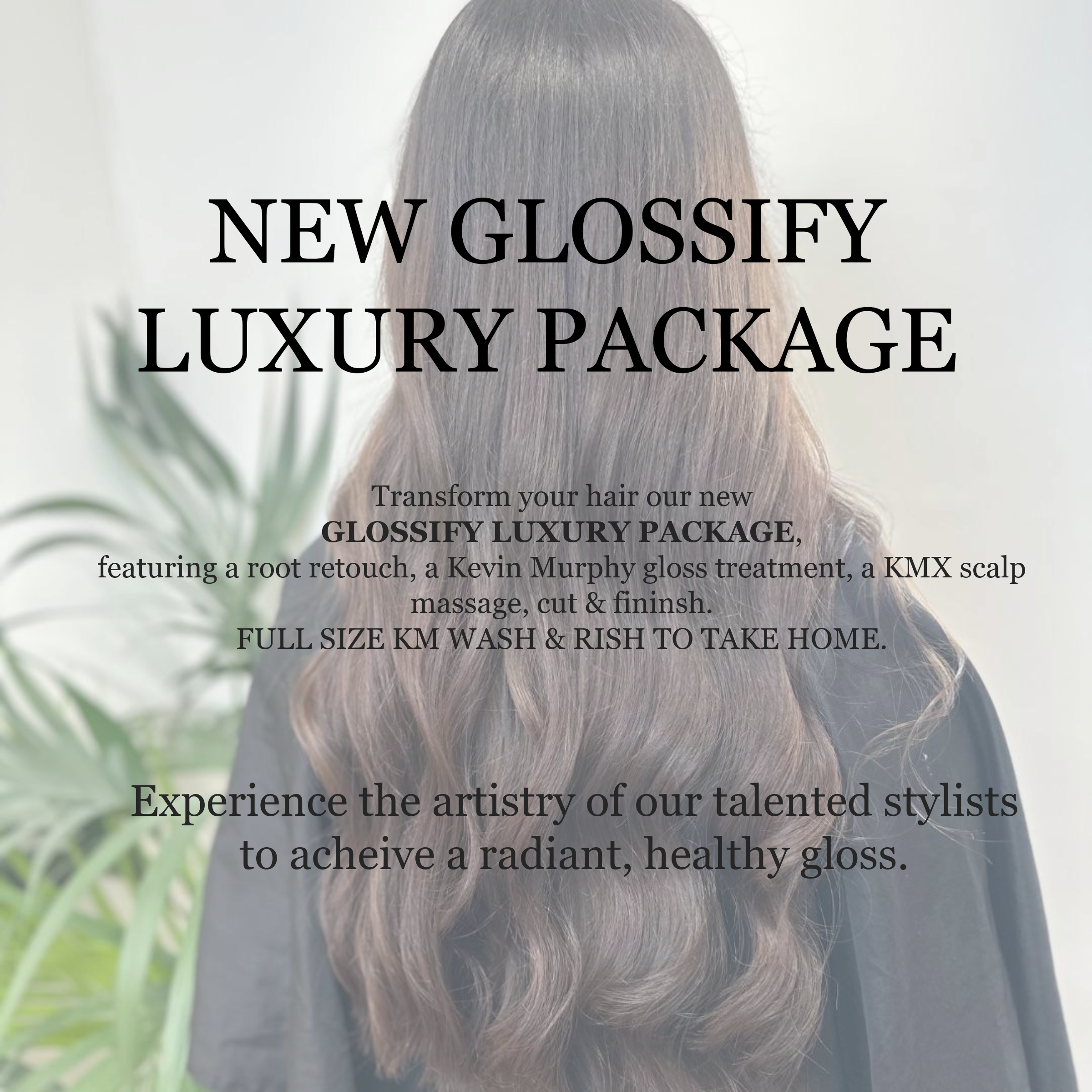escape hair glossify treatment
