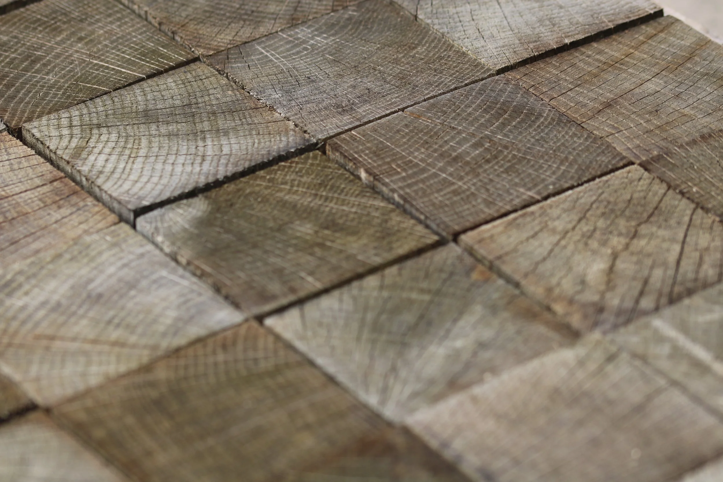 Natural Oak Setts Paving - Allgreen