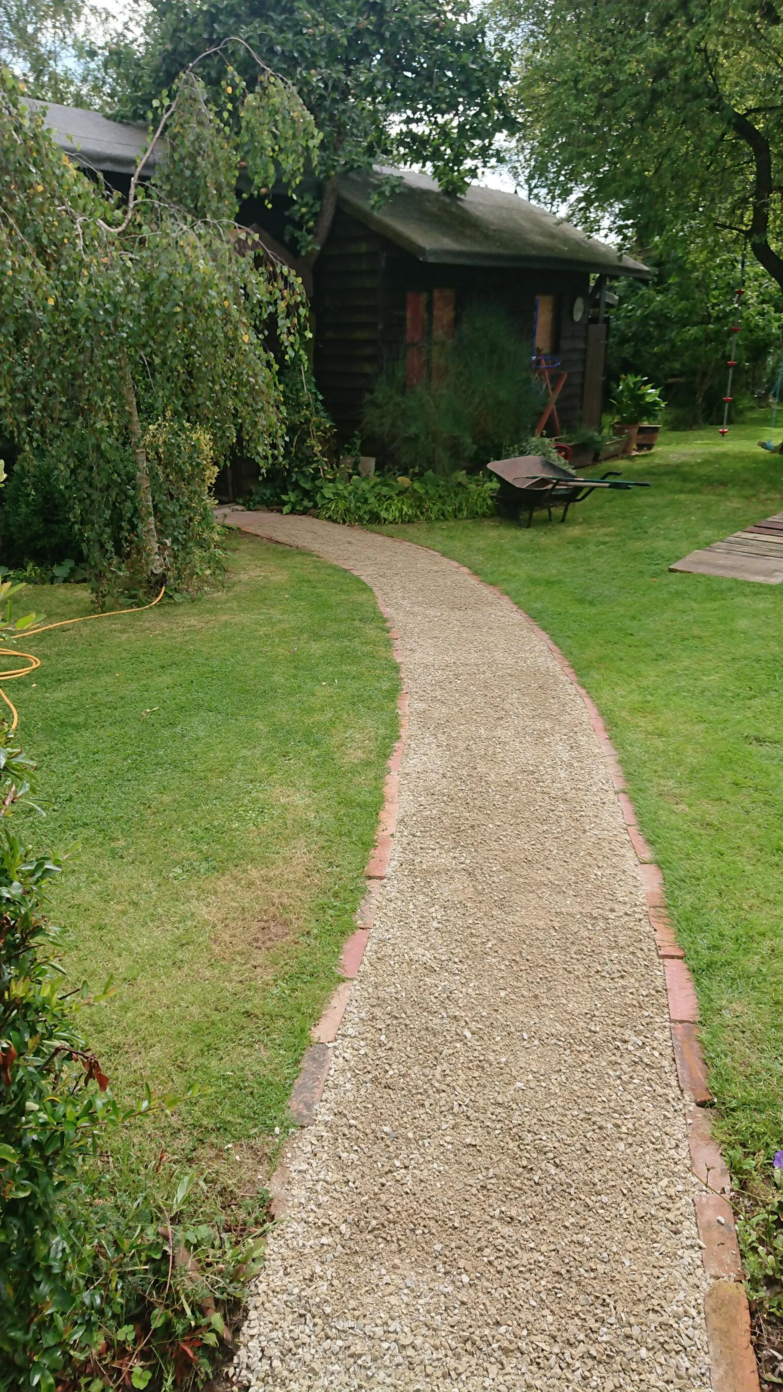 Somerset Buff Selfbinda Self Binding Gravel Path - Allgreen
