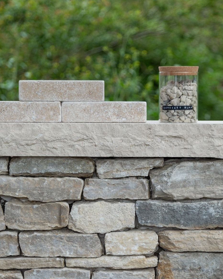 Here's our Technical Director Finley's Perfect Pairing of Durlston Drystone Cladding, Zahra Beige Stackers and Cotswold Buff Chippings 20mm.

&quot;For me, pastel colours marry stone elements so well with different building materials and styles which